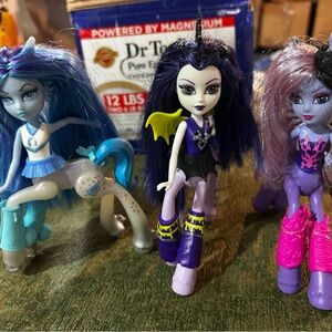 Monster High Fright-Mares Skyra Bouncegait, Olympia Wingfield & Skyra Bouncelot